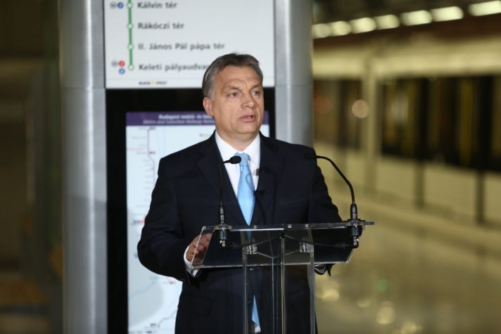 Orbán Viktor, 4-es metró, beruházás